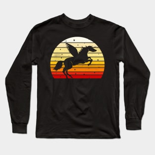 Unicorn with Wings Long Sleeve T-Shirt